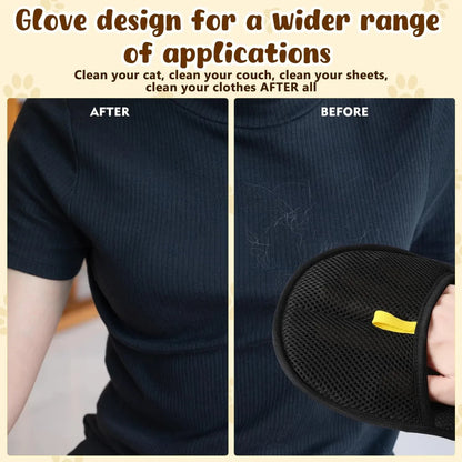 2025 New Pet Glove Cat Grooming Gloves Cat Hair Remover Pet Dog Hair Remover LOT