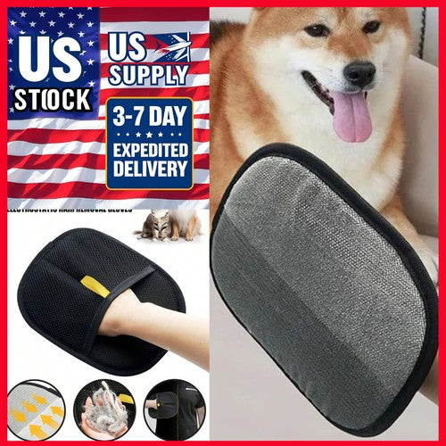 2025 New Pet Glove Cat Grooming Gloves Cat Hair Remover Pet Dog Hair Remover LOT